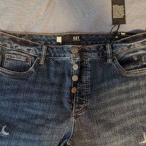 Kut Size 12 buttonfly jeans